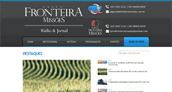 Desktop Screenshot of 89radiofm.com.br